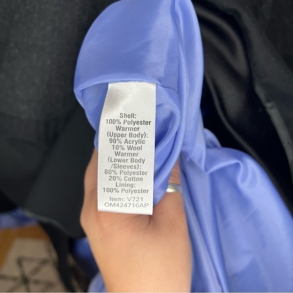 Appleseed’s Lavender Wool Blend lined Coat Size XL - Picture 10 of 11